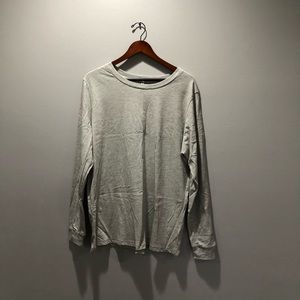 LF Emma & Sam gray oversized thicker cotton shirt